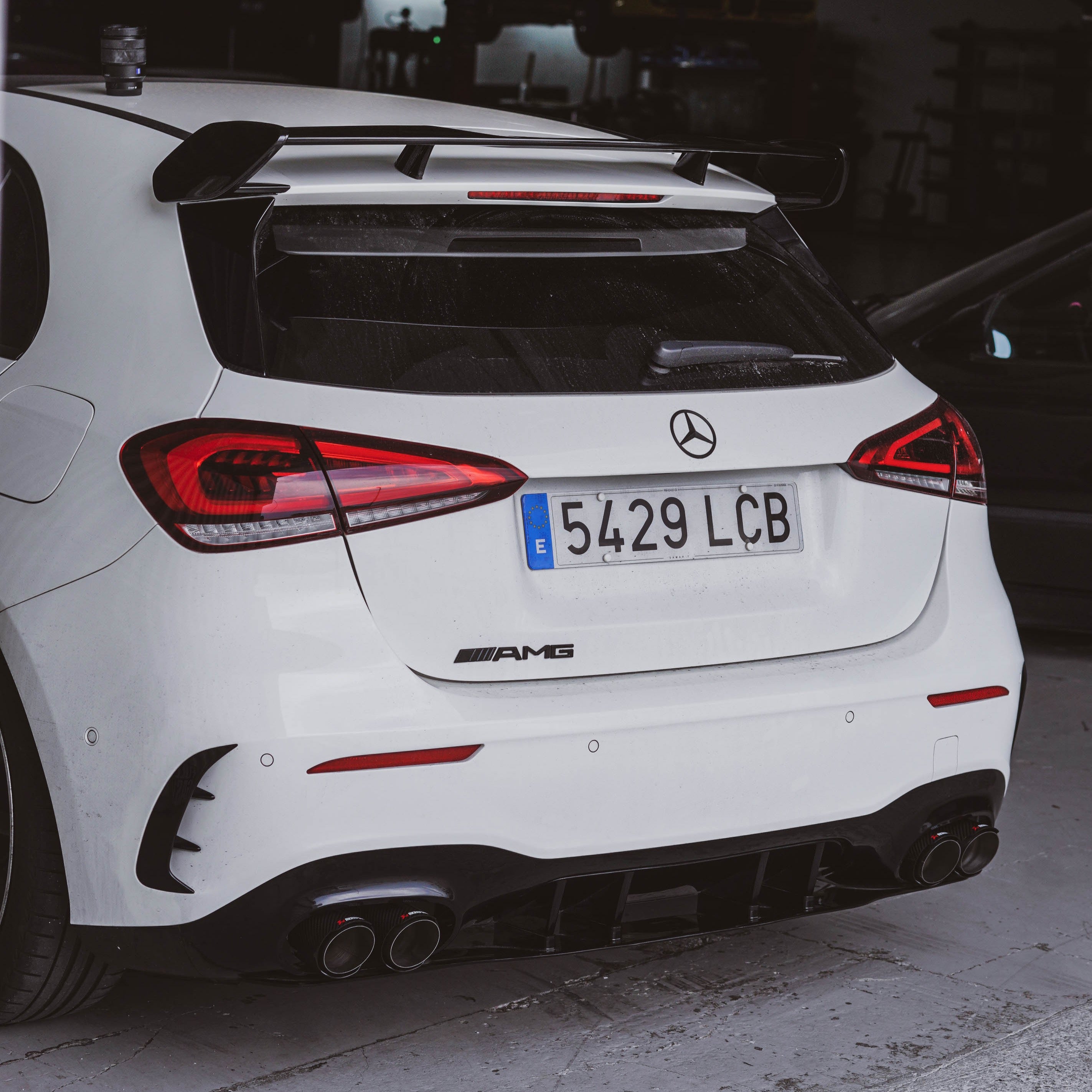 MERCEDES A45 AMG TYPE SPOILER FOR A-CLASS W177