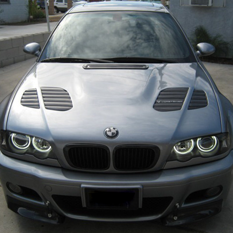 CAPÓ DE FIBRA PARA BMW M3 E46 GTR CON REJILLAS