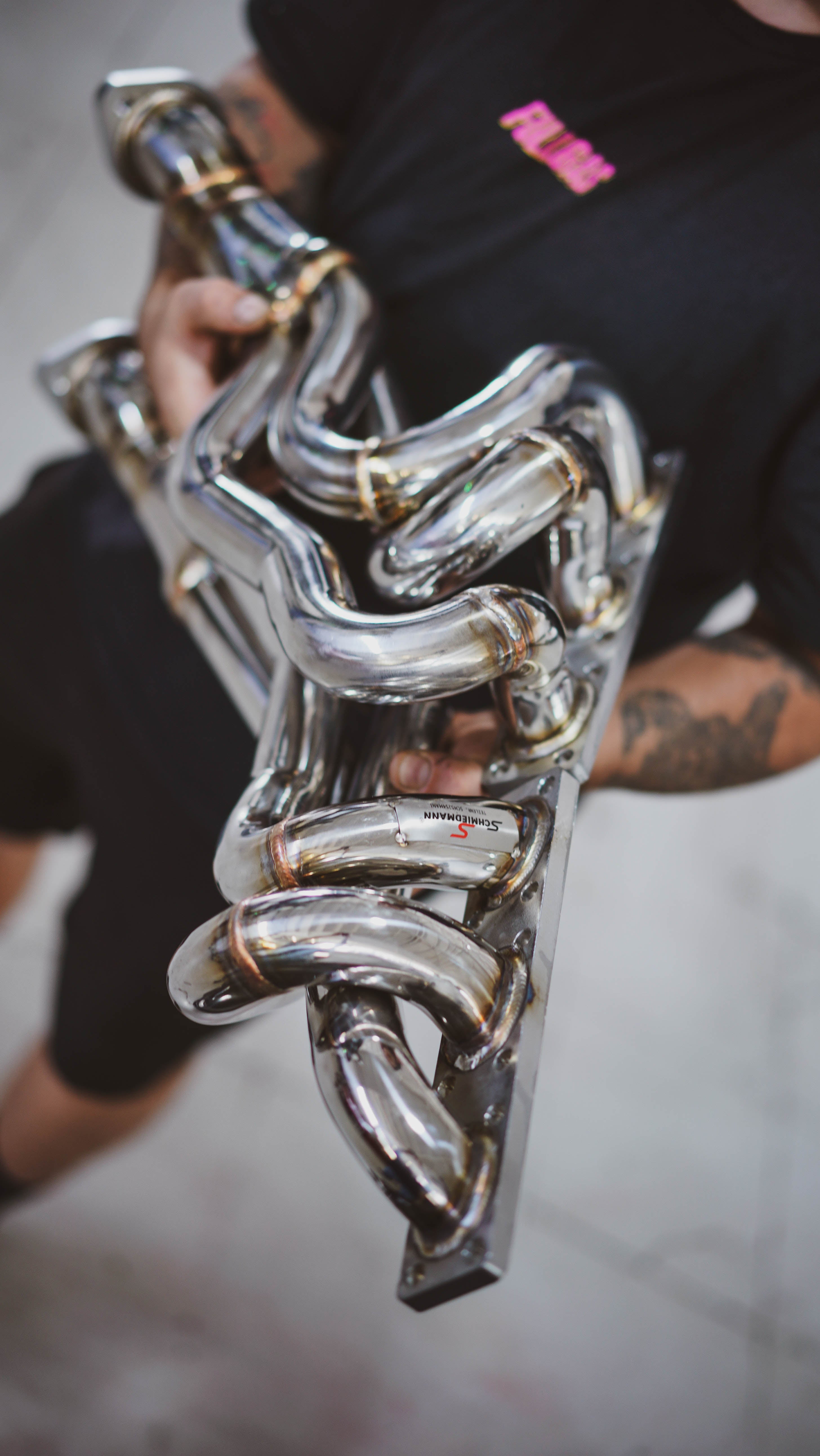 COLECTORES DE ESCAPE SCHMIEDMANN MOTORES M52 Y M54 BMW E46