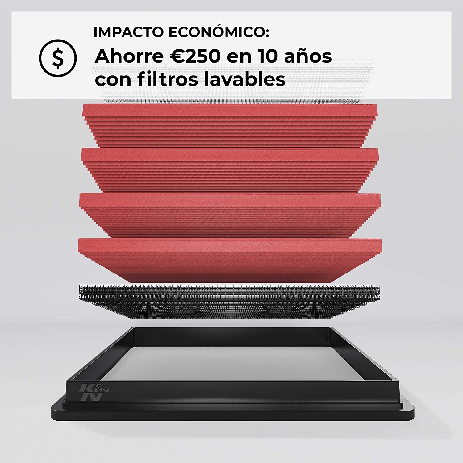 FILTRO DE AIRE K&N SEAT LEON 5F