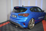 SPOILER EXTENSION V.2 FORD FOCUS ST-LINE MK4 - MATTE BLACK