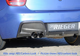 DIFUSOR DEPORTIVO RIEGER BMW SERIE 1 F20/F21 PREFACELIFT M-SERIES