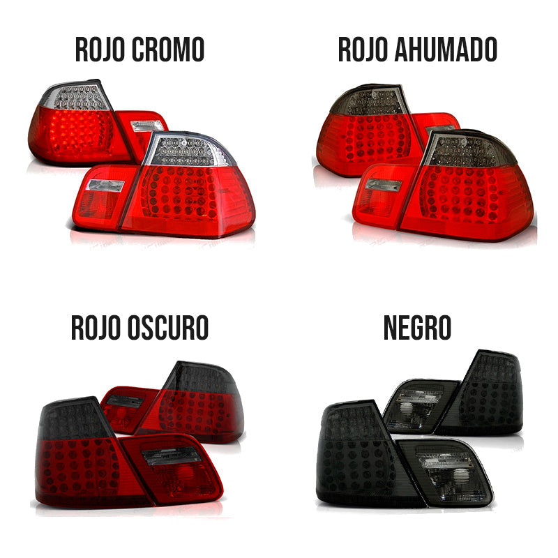 PILOTOS TRASEROS LED BMW SERIE 3 E46 CABRIO (03-07)