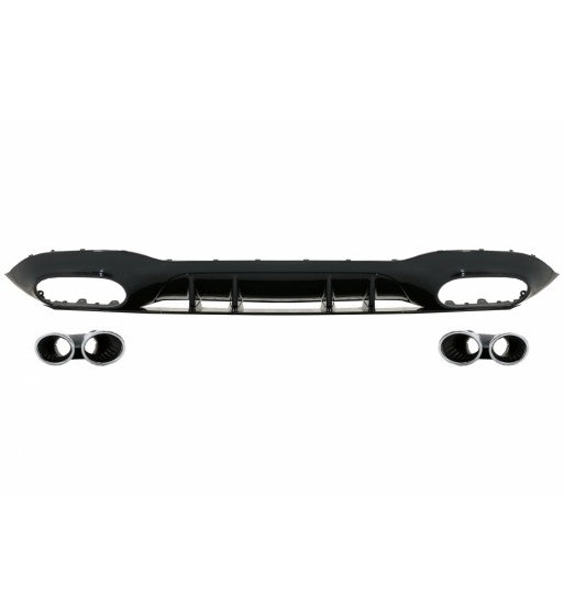 DIFUSOR DOBLE SALIDA MERCEDES-BENZ A-CLASS ESTILO A45