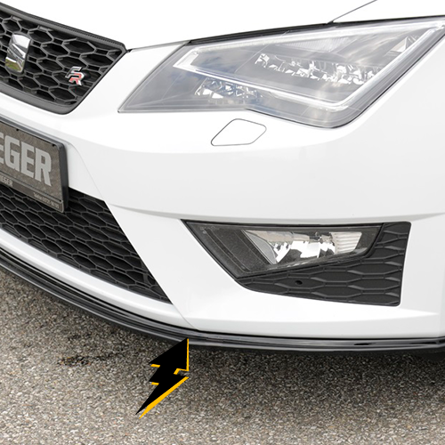LIP RIEGER SEAT LEON 5F FACELIFT - FULL GAS