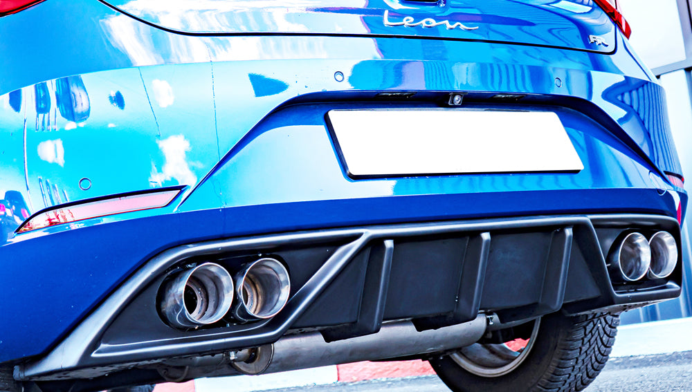 DIFUSOR DEPORTIVO 2 SALIDAS RIEGER SEAT LEON KL FR