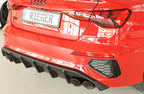 DIFUSOR RIEGER 2 SALIDAS DOBLES PARA AUDI A3 GY - FULL GAS