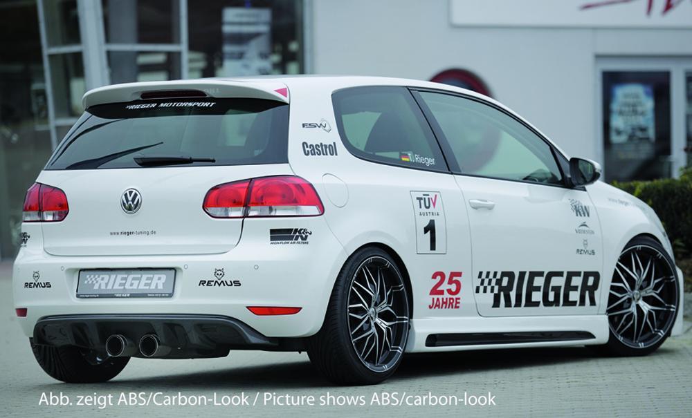 Difusor trasero Rieger Golf 6