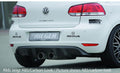 Difusor trasero Rieger Golf 6