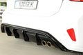 DIFUSOR RIEGER UNA SALIDA EN NEGRO BRILLO PARA FORD FOCUS MK4 ST-LINE - FULL GAS