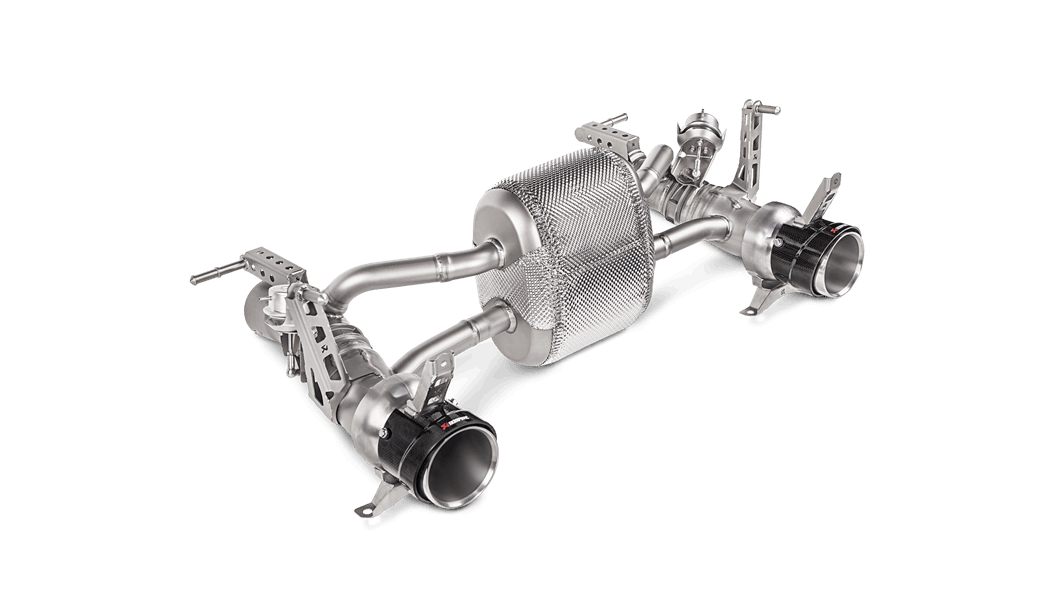Escape Akrapovic Slip-On Line Titanio Ferrari 488 GTB / 488 Spider