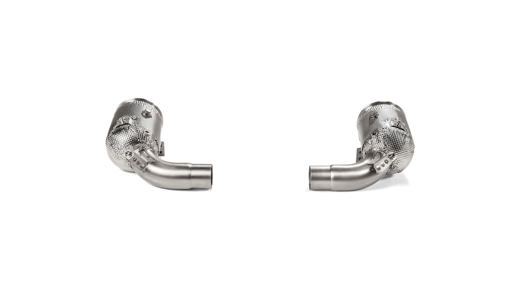 Link Pipe Akrapovic con Catalizador Acero Inoxidable Porsche 911 Carrera S / 4 / 4S / GTS / Cabriolet / Targa / Dakar (992)