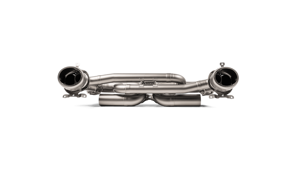 Escape Akrapovic Slip-On Race Line Titanio Porsche 911 Carrera S / 4 / 4S / GTS / Cabriolet / Targa / Dakar (992)