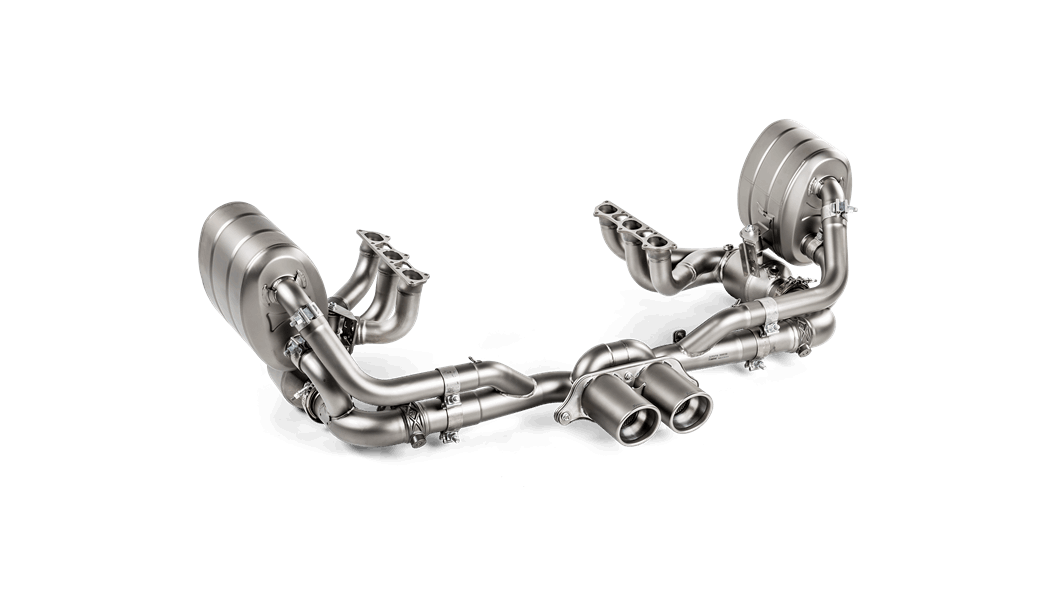 Colectores Akrapovic Evolution Titanio Porsche 911 GT3 / GT3 Touring (991.2)