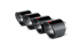 Juego de Colas Akrapovic Carbono Chevrolet Corvette Z06 / ZR1 (C6) – 125 mm