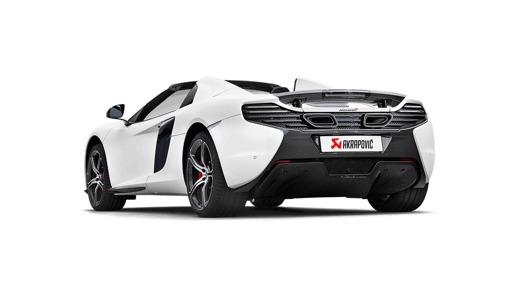 Escape Akrapovic Slip-On Line Titanio McLaren 650S / 650S Spider