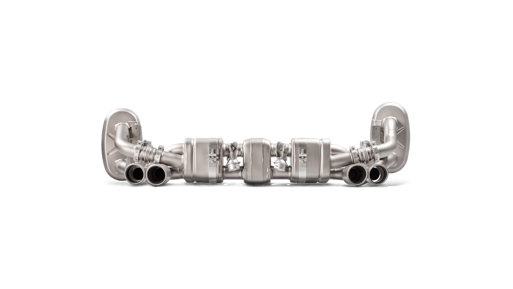 Escape Akrapovic Slip-On Line Titanio Porsche 911 Carrera Cabriolet S / 4 / 4S / GTS (991)