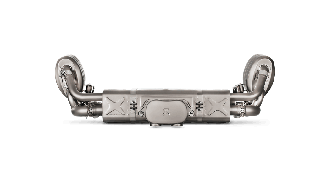 Reductor de Sonido (dB) Akrapovic Titanio Porsche 911 GT3 / GT3 Touring (991.2)