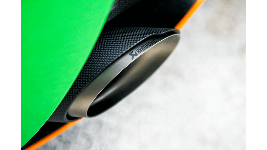 Escape Akrapovic Slip-On Line Titanio McLaren 540C
