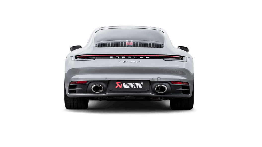 Escape Akrapovic Slip-On Race Line Titanio Porsche 911 Carrera S / 4 / 4S / GTS / Cabriolet / Targa / Dakar (992)