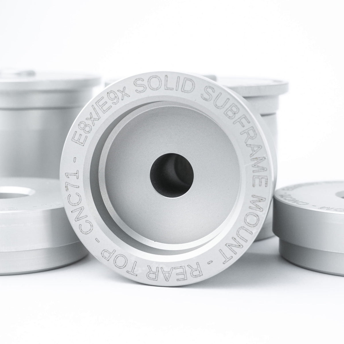 Casquillos Rígidos De Aluminio De Subchasis Trasero CNC71 Para Bmw E8X Y E9X