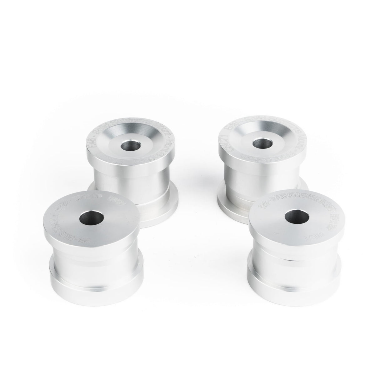 Casquillos De Aluminio Subchasis Trasero CNC71 Para Bmw E46