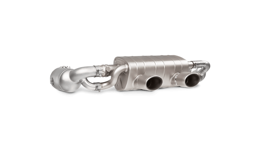 Link Pipe Akrapovic Evolution con Catalizador Acero Inoxidable Porsche 911 Carrera S / 4 / 4S / GTS (991.2)