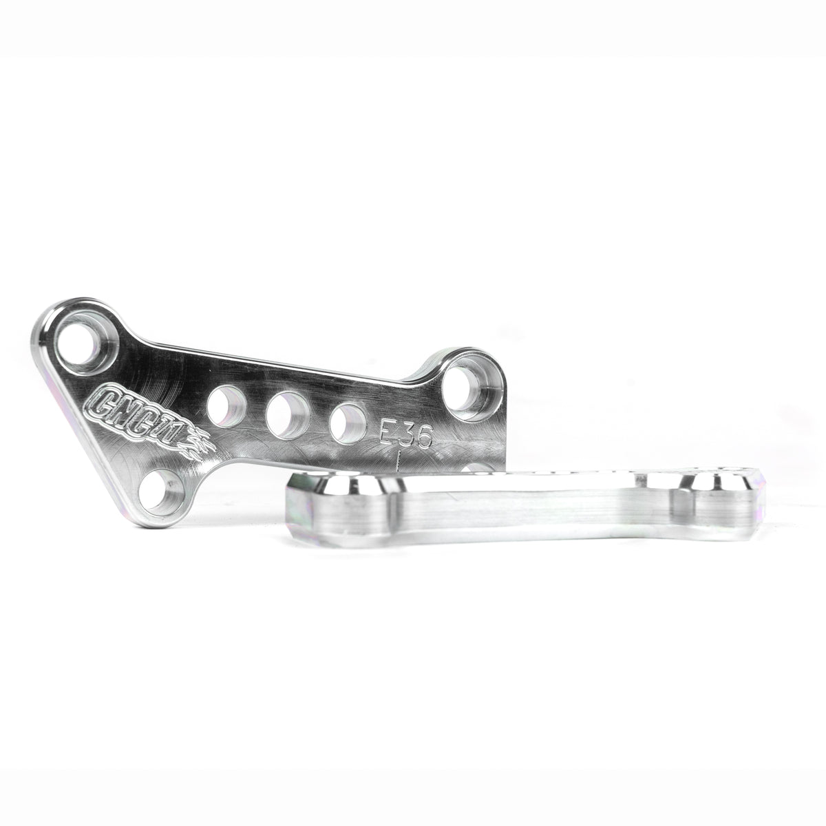 Adaptadores De Giro De Acero CNC71 Para Bmw E46 Con Brazos Originales
