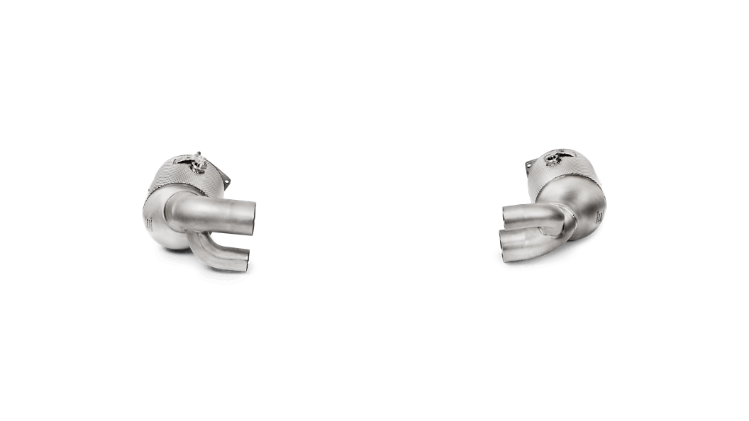 Link Pipe Akrapovic Evolution con Catalizador Acero Inoxidable Porsche 911 Carrera Cabriolet S / 4 / 4S / GTS (991.2)