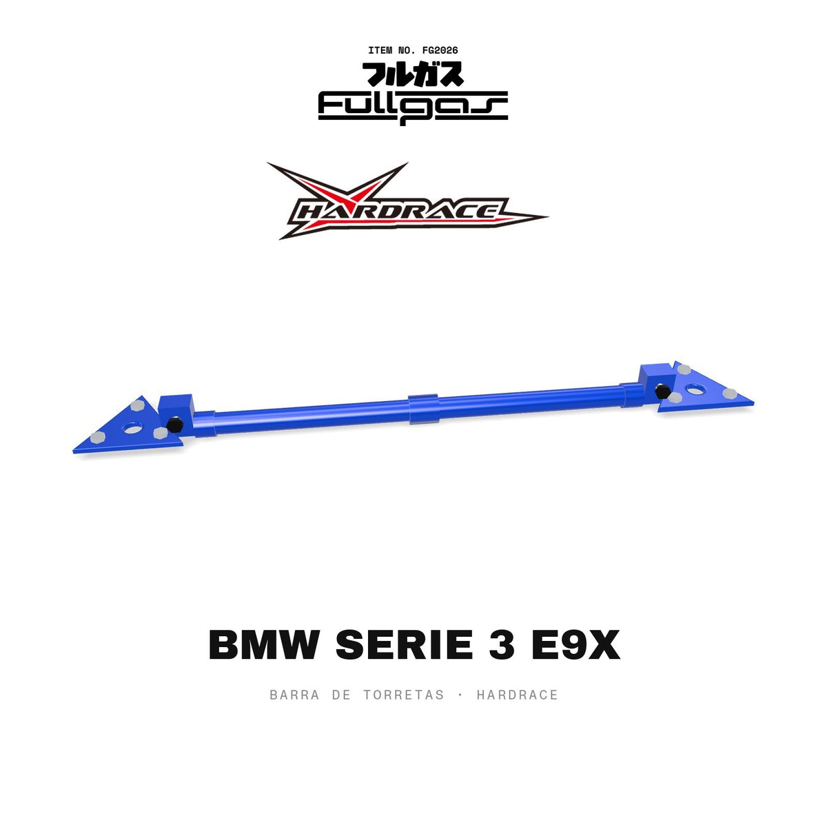 Barra de torretas Hardrace BMW Serie 3 E9x