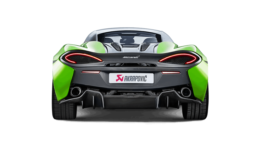 Escape Akrapovic Slip-On Line Titanio McLaren 540C