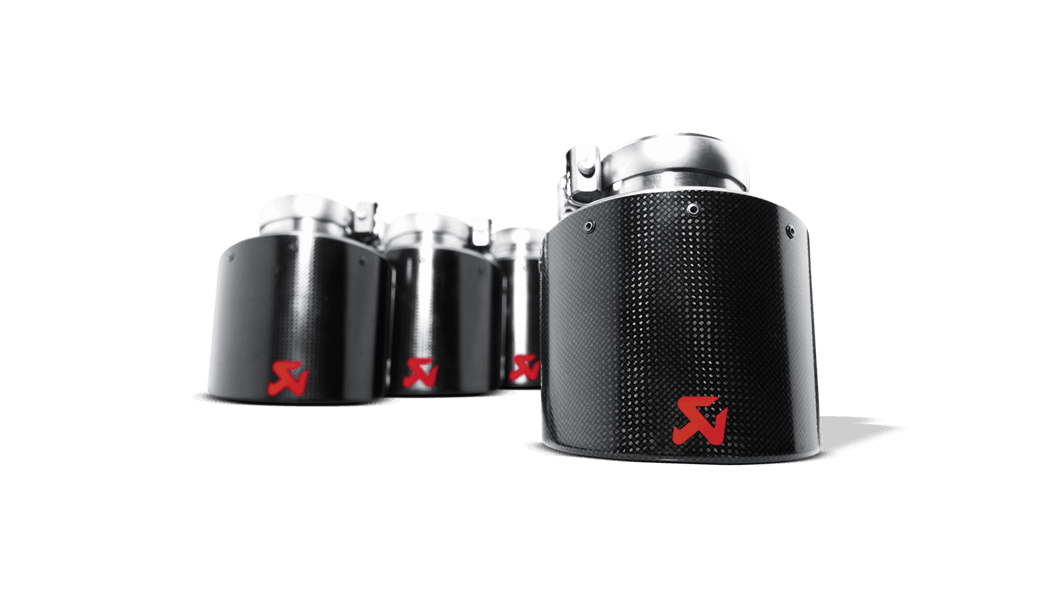 Juego de Colas Akrapovic Carbono Nissan GT-R (R35) – 125 mm