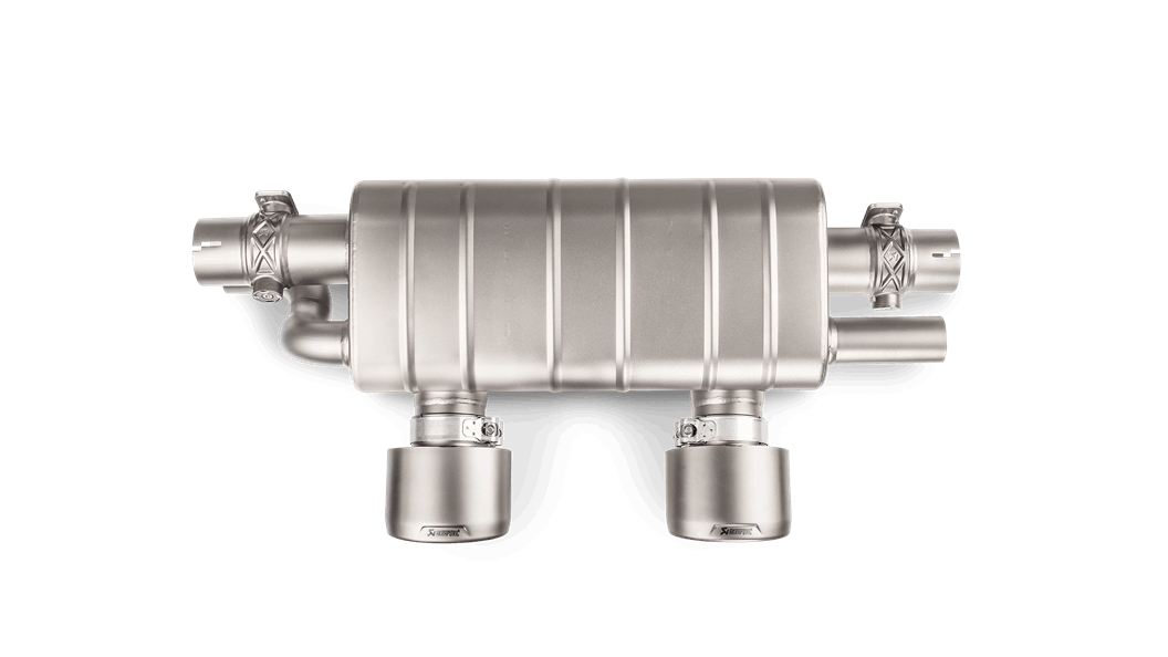 Escape Akrapovic Slip-On Line Titanio Porsche 911 Carrera S / 4 / 4S / GTS (991.2) – escape OE deportivo