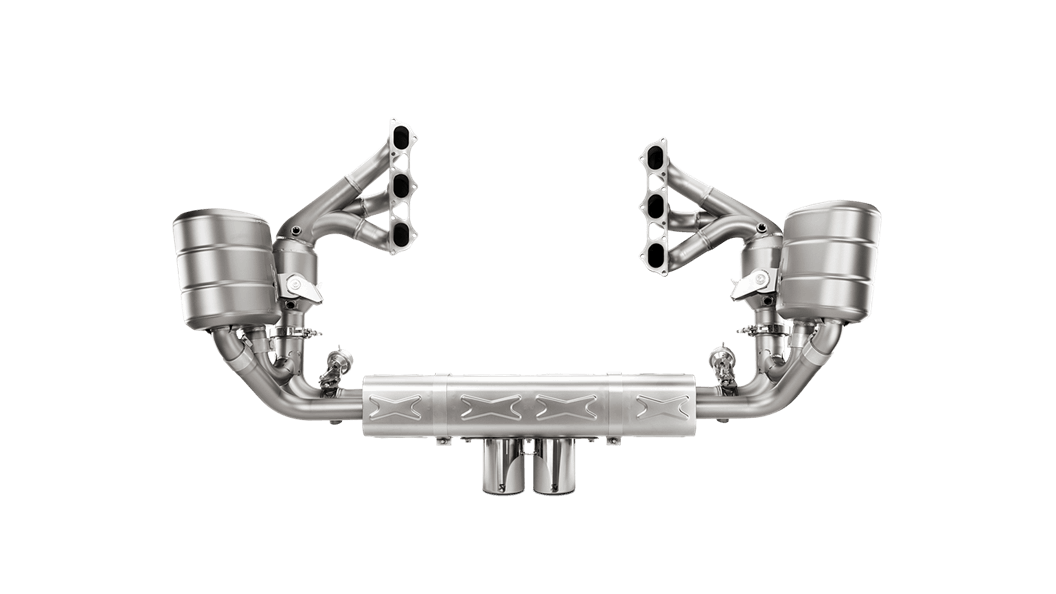 Colectores Akrapovic Evolution Race Titanio Porsche 911 GT3 (991)