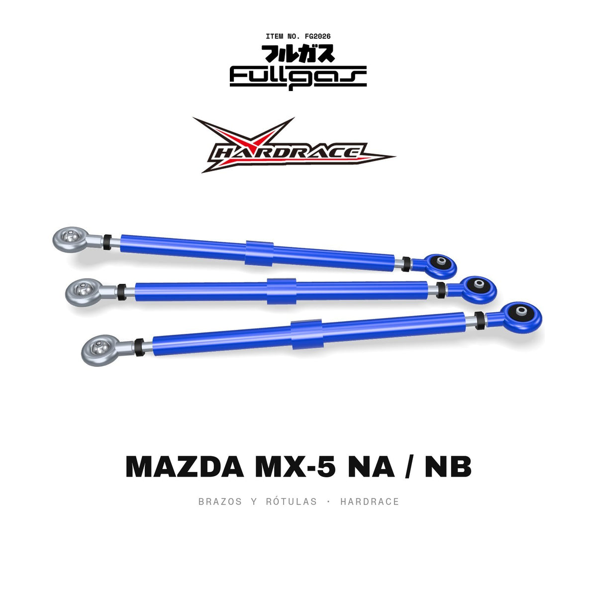 Brazos y rótulas Hardrace Mazda MX-5 NA / NB