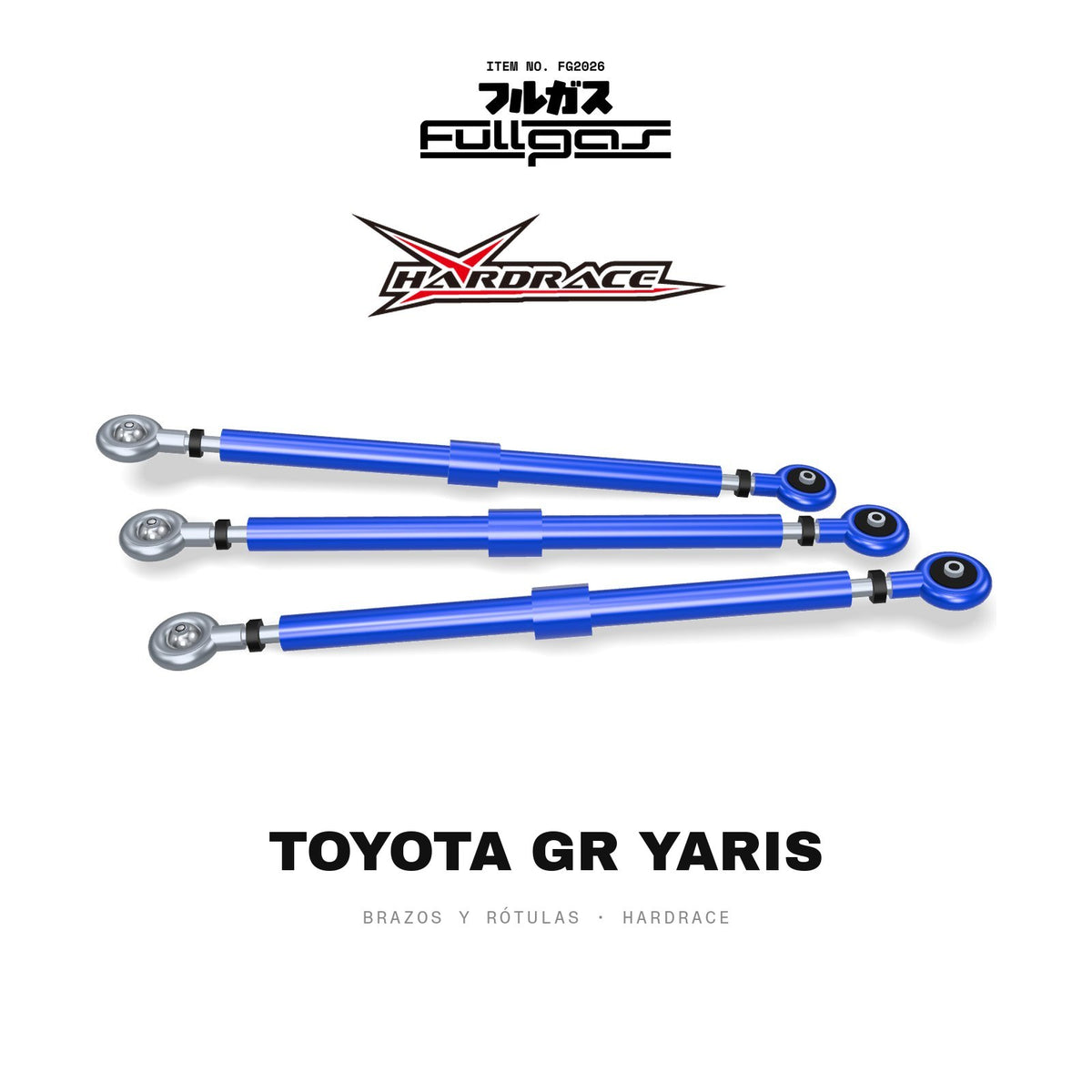 Brazos y rótulas Hardrace Toyota GR Yaris