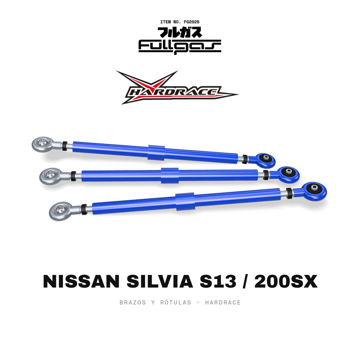 Brazos y rótulas Hardrace Nissan Silvia S13 / 200SX