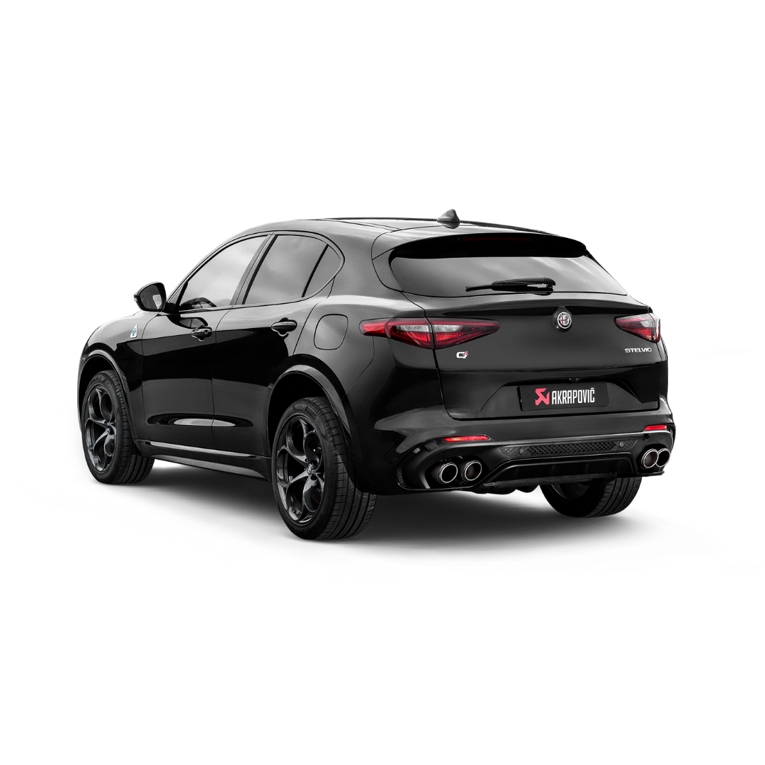 Escape Akrapovic Slip-On Line Titanio Alfa Romeo Stelvio Quadrifoglio (949)