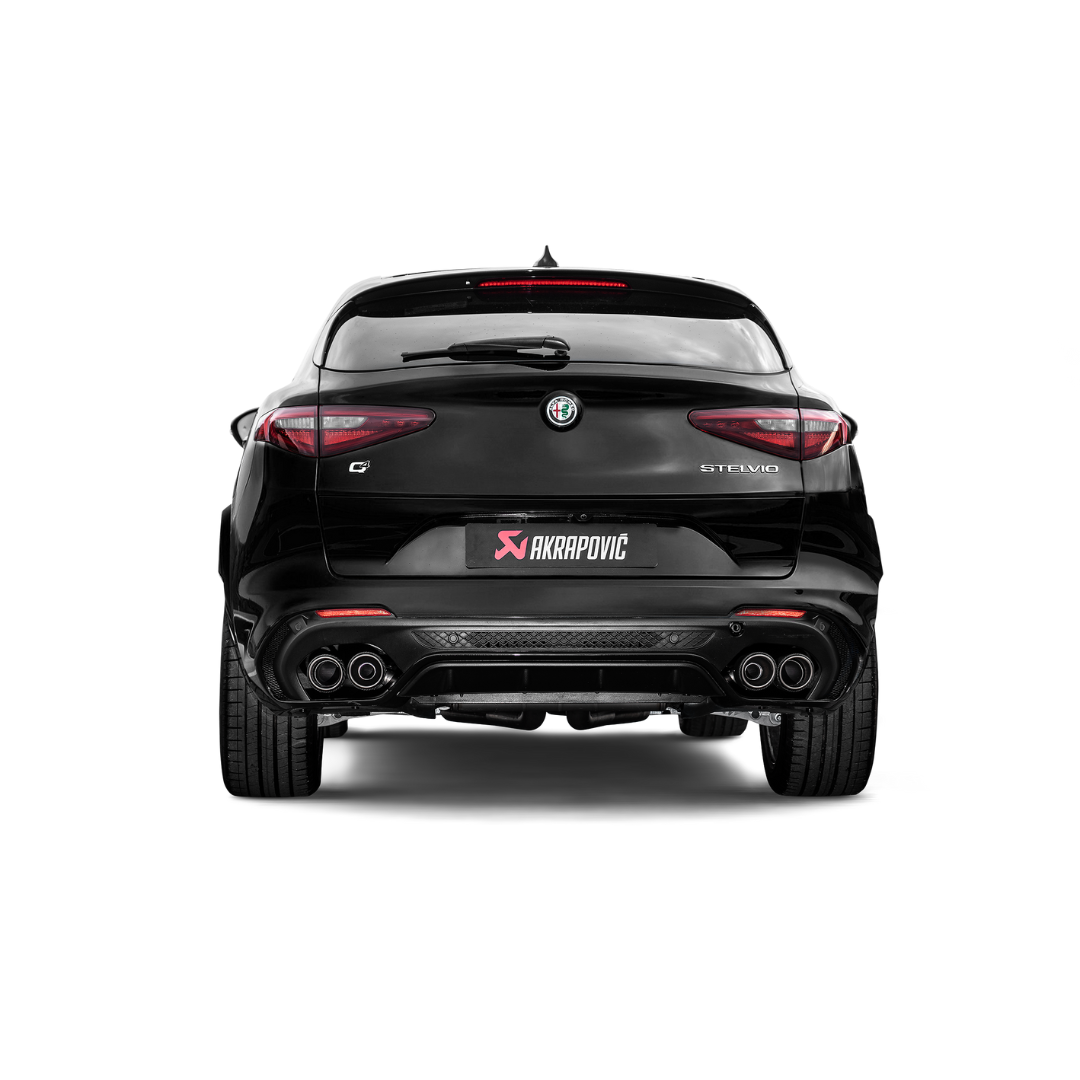 Escape Akrapovic Slip-On Line Titanio Alfa Romeo Stelvio Quadrifoglio (949)