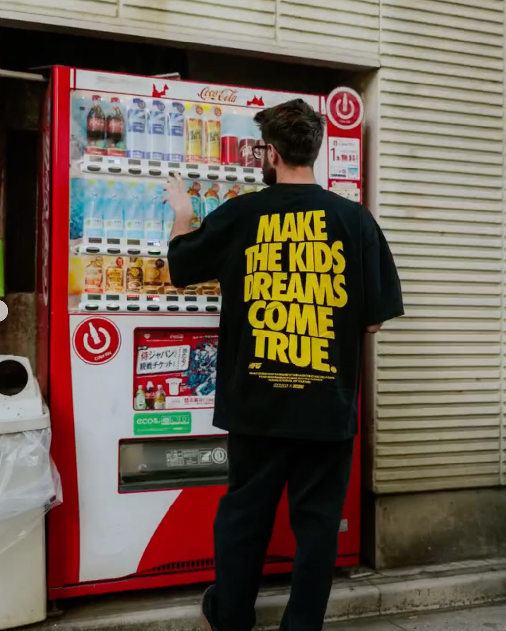 CAMISETA MAKE THE KIDS DREAMS COME TRUE