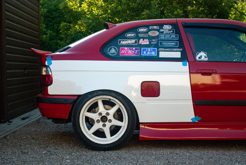 Aletas Traseras +50mm BMW E36 Compact - FULL GAS