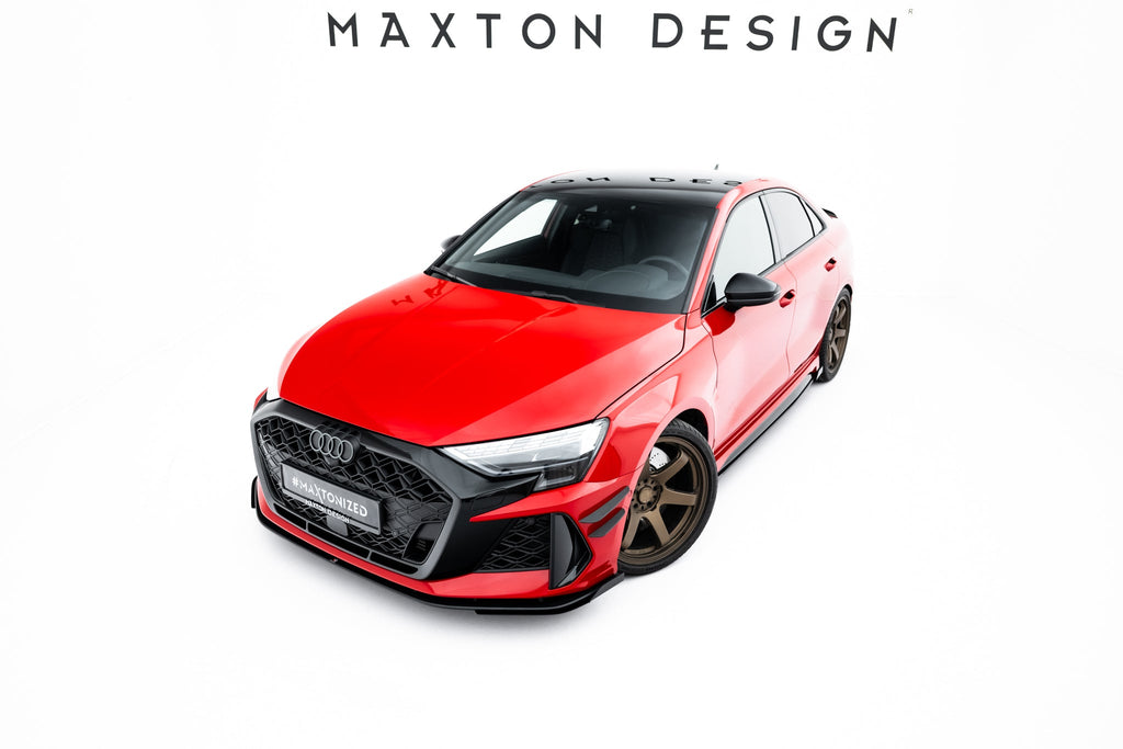 Lip Delantero Street Pro + Flaps Audi RS3 Berlina / Sedán 8Y Facelift