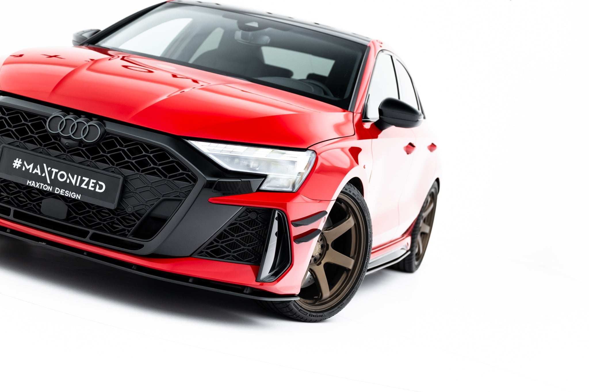 Lip delantero Street Pro Audi RS3 Berlina / Sedán 8Y Facelift