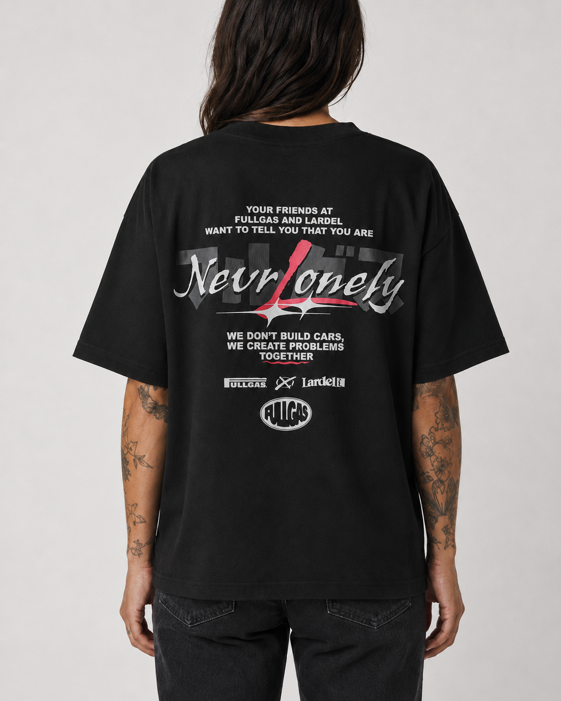 Camiseta Nevr Lonely - Fullgas X Lardel