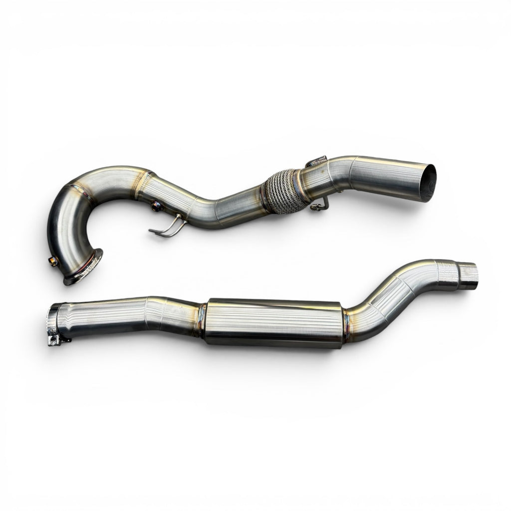 Downpipe con Silencioso Volkswagen Golf 8 R 2.0 TSI 4Motion