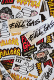 PACK STICKERS FULL GAS UNDER CONSTRUCTION