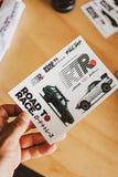 PACK STICKERS "ROAD TO RACE"
