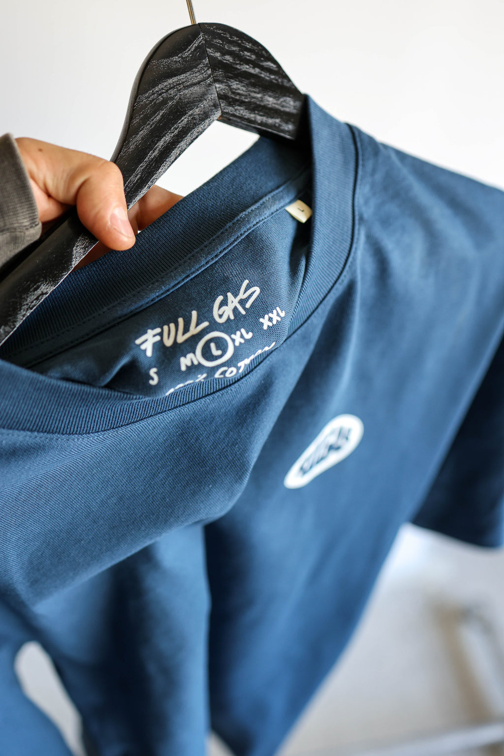 CAMISETA CAR PARTS BLUE - FULL GAS