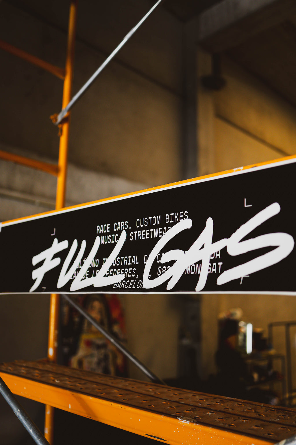 PARASOL FULL GAS TAG BLACK - FULL GAS