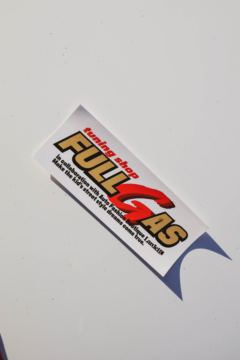STICKER TUNING SHOP - FULLGAS X LARDEL